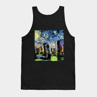 Stonehenge Starry Night Tank Top